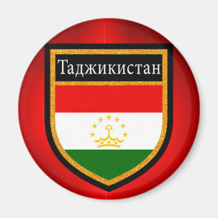 Flagge Tadschikistans Magnet