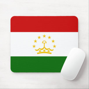 Flagge Tadschikistans Mousepad