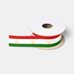 Flagge Tadschikistans Satinband