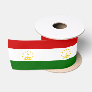 Flagge Tadschikistans Satinband