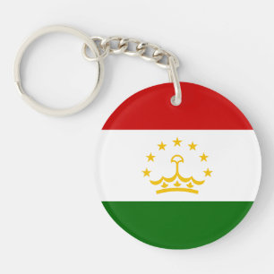 Flagge Tadschikistans Schlüsselanhänger