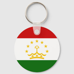 Flagge Tadschikistans Schlüsselanhänger