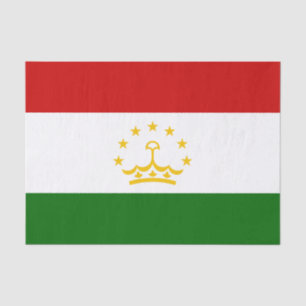 Flagge Tadschikistans Seidenpapier