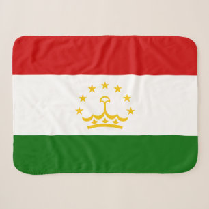 Flagge Tadschikistans Sherpadecke