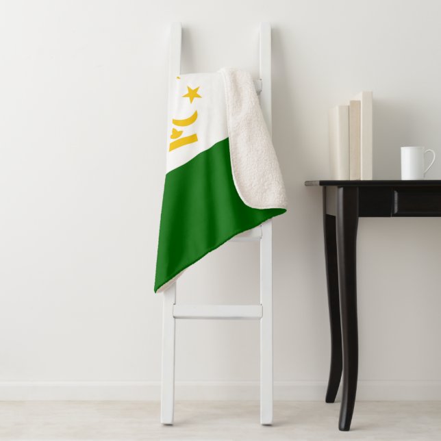 Flagge Tadschikistans Sherpadecke (Beispiel)
