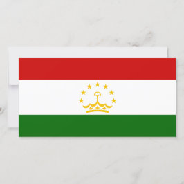 Flagge Tadschikistans (Tadschikistan) (Republik Ta Karte
