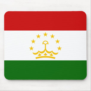 Flagge Tadschikistans (Tadschikistan) (Republik Ta Mousepad