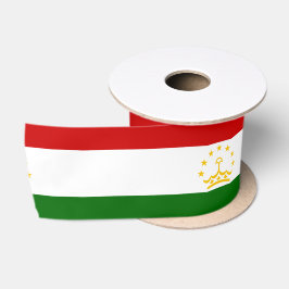 Flagge Tadschikistans (Tadschikistan) (Republik Ta Satinband