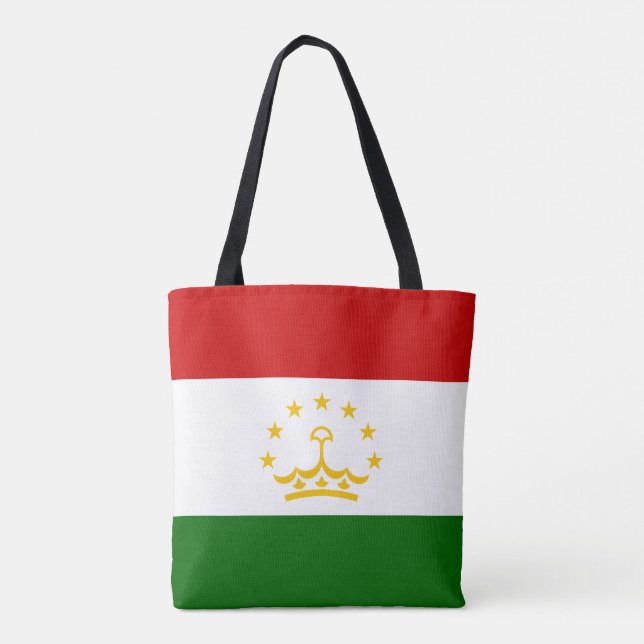 Flagge Tadschikistans Tasche (Rückseite)