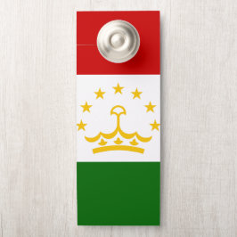 Flagge Tadschikistans Türanhänger