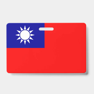 Flagge Taiwans: Republik China, Chinesisch Taipeh Ausweis