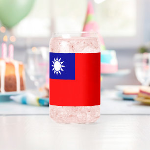 Flagge Taiwans: Republik China, Chinesisch Taipeh Dosenglas