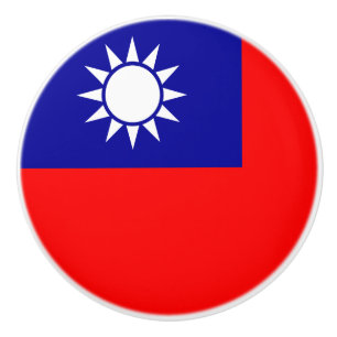Flagge Taiwans: Republik China, Chinesisch Taipeh Keramikknauf