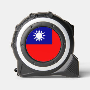 Flagge Taiwans: Republik China, Chinesisch Taipeh Maßband