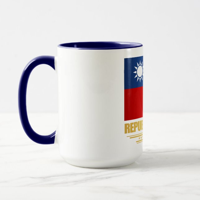 Flagge Taiwans (Republik China) Tasse (Links)