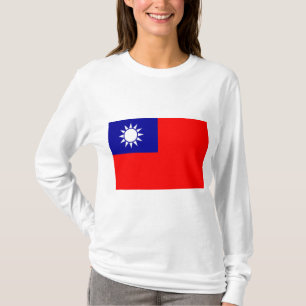 Flagge Taiwans T-Shirt