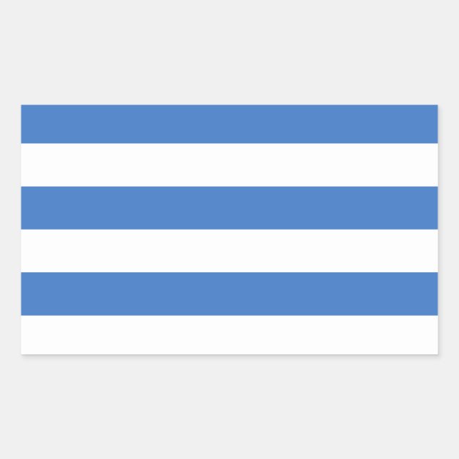 Flagge Tallinns, Estland Rechteckkantsticker Rechteckiger Aufkleber (Vorderseite)