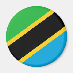 Flagge Tansanias Magnet