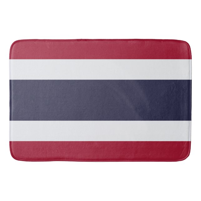 Flagge Thailand Badematte (Vorderseite)
