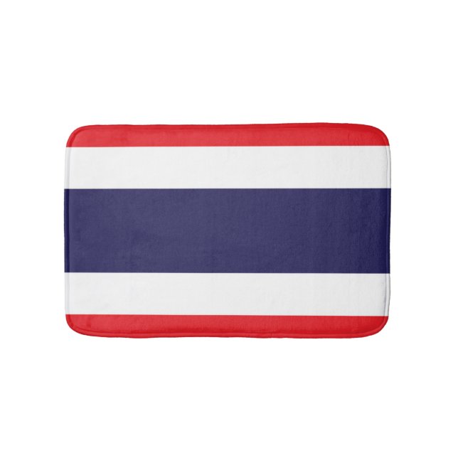 Flagge Thailands Badematte (Vorderseite)