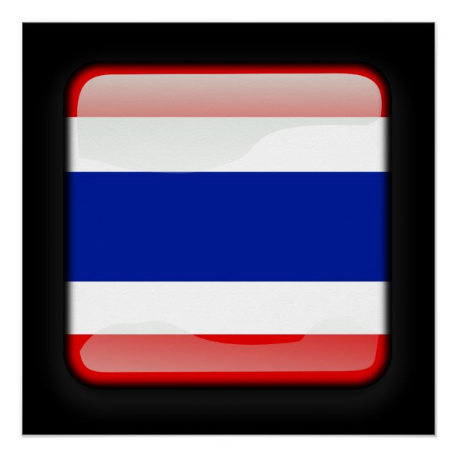 Flagge Thailands Poster (Vorderseite)