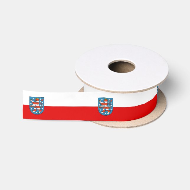 Flagge Thüringens - Satin Ribbon Satinband (Spule)