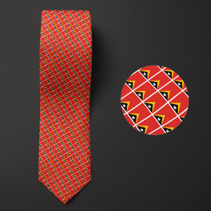 Flagge Timor-Lestes Muster Krawatte
