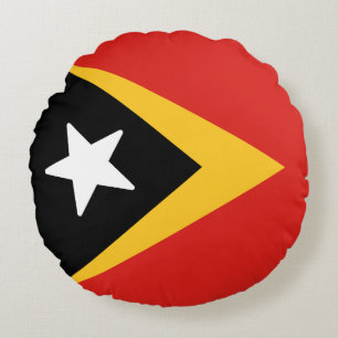 Flagge Timor-Lestes Rundes Kissen
