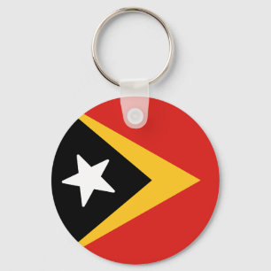 Flagge Timor-Lestes Schlüsselanhänger