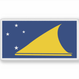 Flagge Tokelaus, Neuseeland Aufkleber
