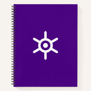 Flagge Tokios (Stadt der japanischen Hauptstadt) Notizbuch