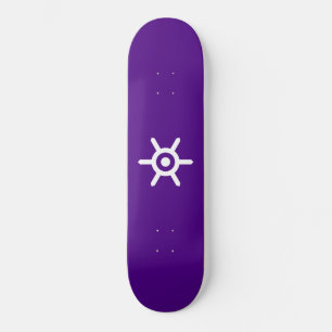 Flagge Tokios (Stadt der japanischen Hauptstadt) Skateboard