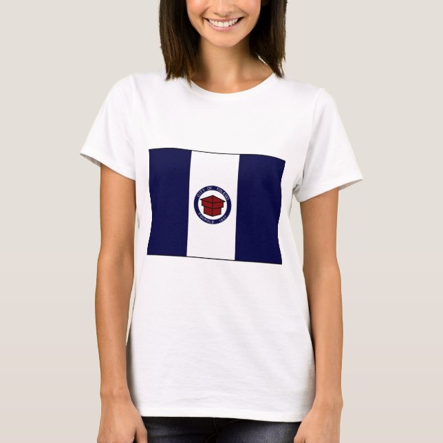 Flagge Toledos Ohio T-Shirt (Vorderseite)