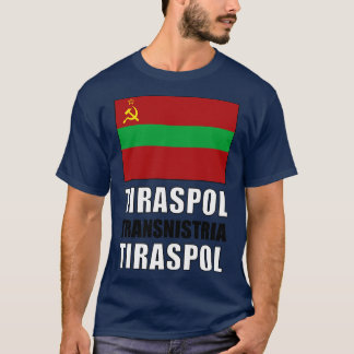 Flagge Transnistriens T-Shirt