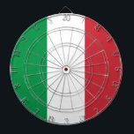 Flagge Tricolore Dartscheibe<br><div class="desc">Flagge Italiens: Il Tricolore Ce Design zeigt die Flagge Italiens,  offiziell die Italienische Republik "Repubblica Italiana"</div>