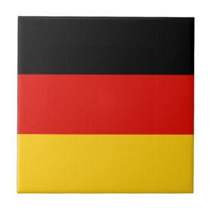Flagge Trikolorisches Deutschland Fliese