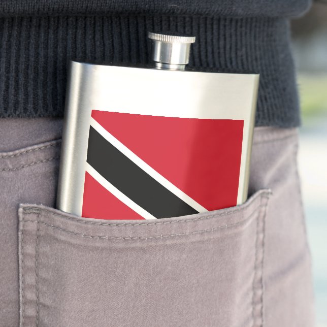 Flagge Trinidad und Tobago Flachmann (Beispiel)