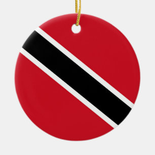 Flagge Trinidad und Tobago Keramik Ornament