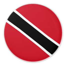 Flagge Trinidad und Tobago Keramikknauf