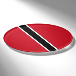 Flagge Trinidad und Tobago Namenschild
