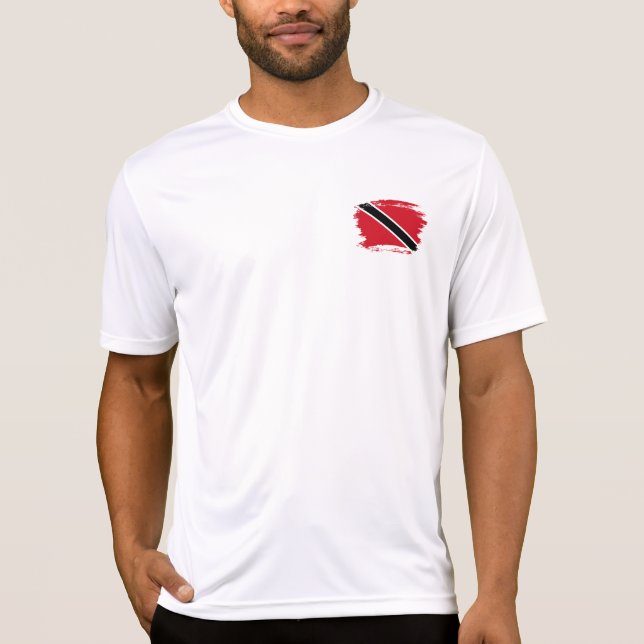 Flagge Trinidad und Tobago T-Shirt (Vorderseite)