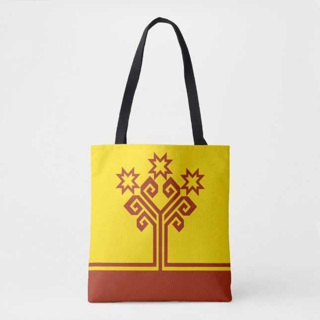 Flagge Tschuwaschiens Tasche (Vorderseite)