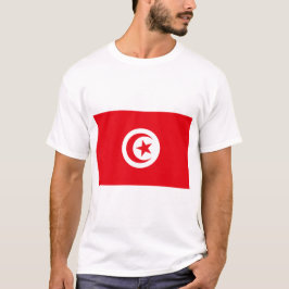 Flagge Tunesiens T-Shirt