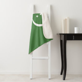 Flagge Turkmenistans Sherpadecke