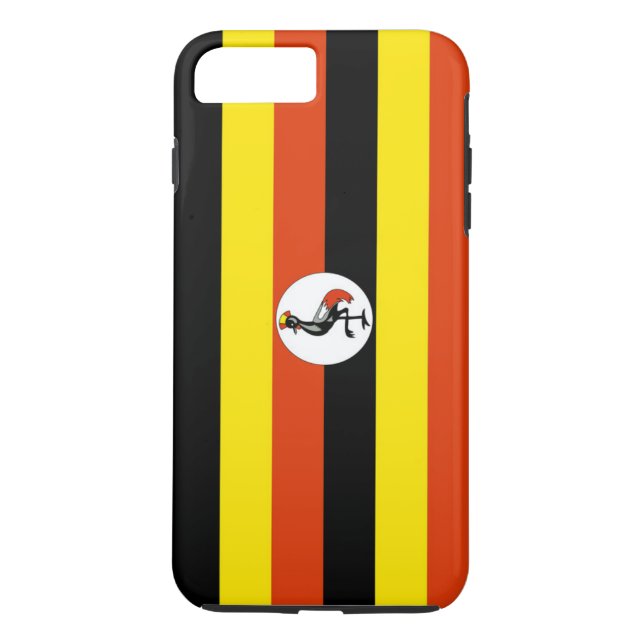 Flagge Ugandas Case-Mate iPhone Hülle (Rückseite)