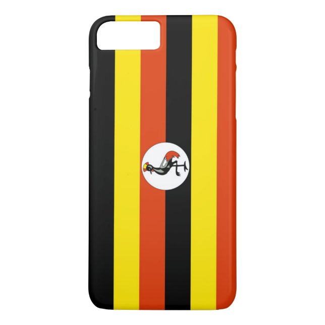 Flagge Ugandas Case-Mate iPhone Hülle (Rückseite)