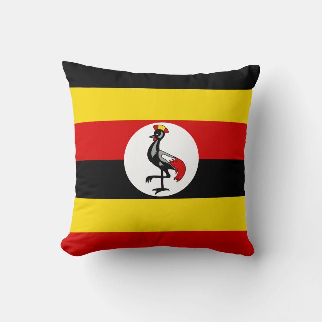 Flagge Ugandas Kissen (Vorderseite)