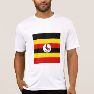 Flagge Ugandas T-Shirt