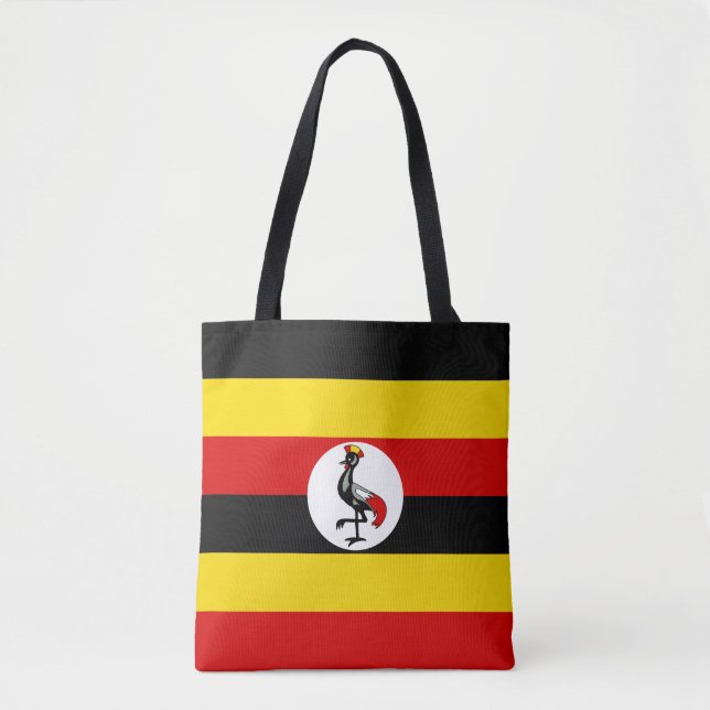 Flagge Ugandas Tasche (Vorderseite)