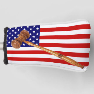 FLAGGE UND HAMMER GOLF HEADCOVER